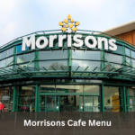 Morrisons Cafe Menu