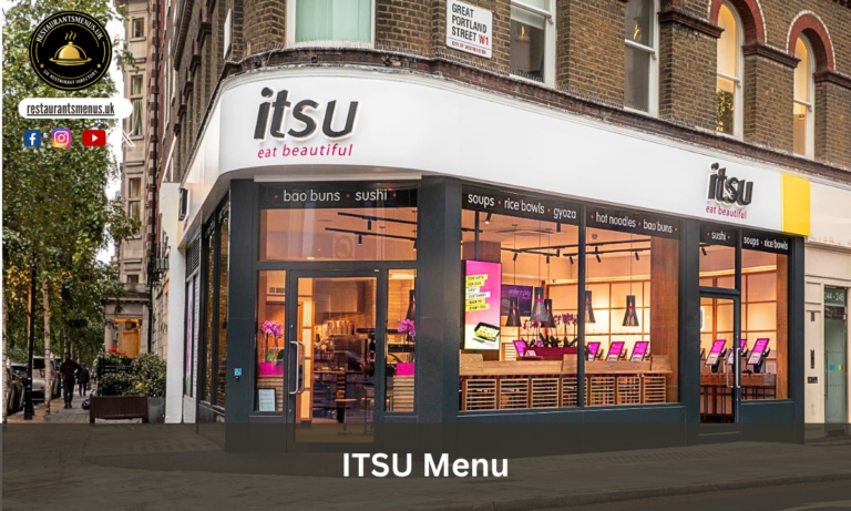 ITSU Menu